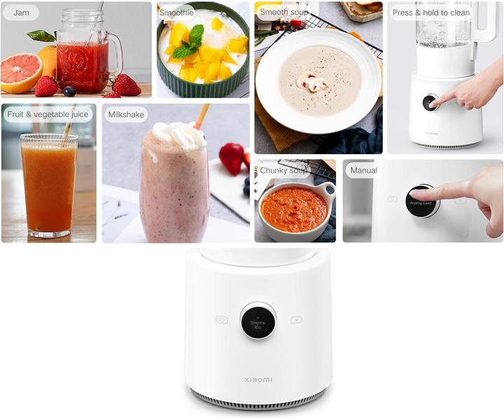 Immagine prodotto Xiaomi Frullatore intelligente UE (Spina UE, 1000 W)