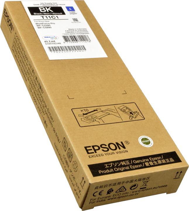 Productafbeelding Epson WF-C53xx/WF-C58xx serie inktcartridge L zwart 3.000 pagina's (BK)