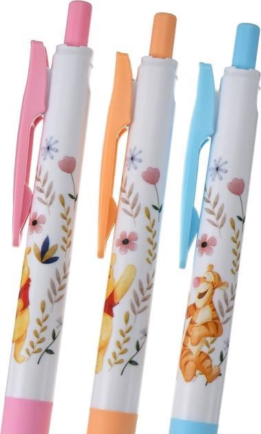 Image du produit Disney Puuh, Ferkel, Tigger Sarasa Clip 0.5 Set de stylos à bille gel (Noir, 3 x)