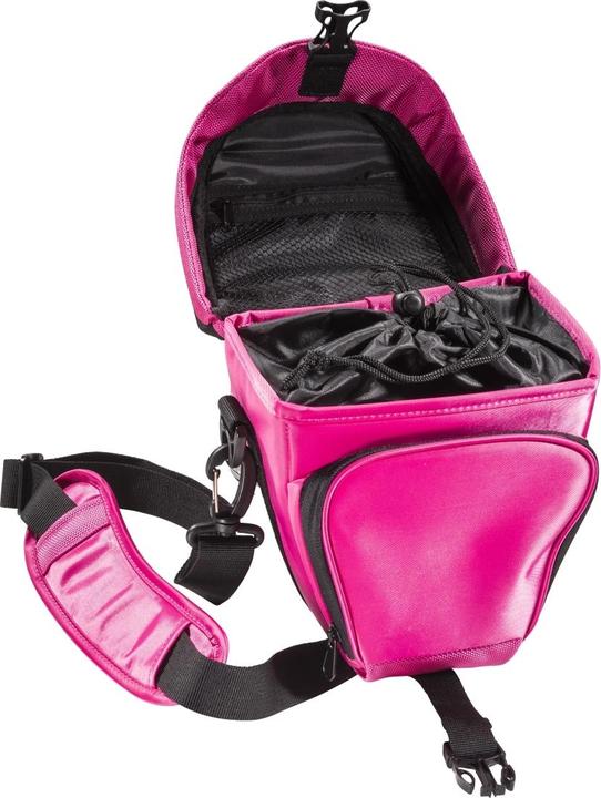 Actual product image mantona Premium colt bag pink (Camera shoulder bag, Kamera Bereitschaftstasche, 1 l)
