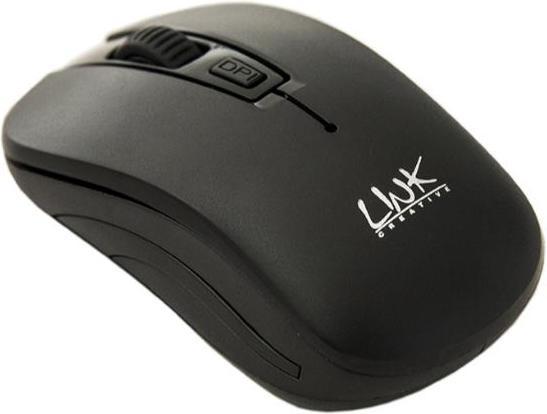 Image du produit souris sans fil 3 boutons récepteur noir