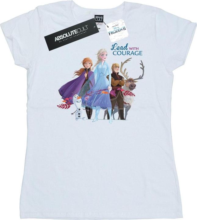 Immagine prodotto Disney Frozen 2 Lead With Courage Maglietta Donna (S)