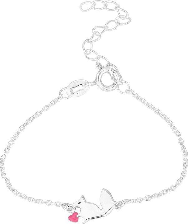 Leyda Eichhörnchen Kids Schmuck (16 cm, Emaille, Silber 925)