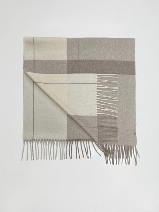Produktbild Furnari 100% KaschmirSchal in Beige/Canvas Farbtönen