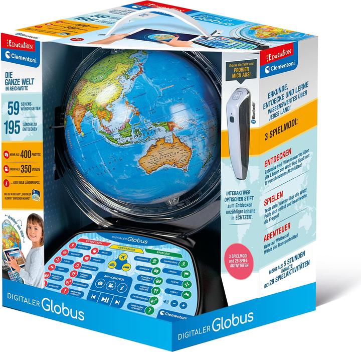 Clementoni Digitaler Globus