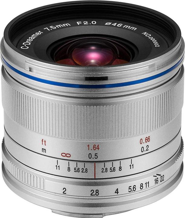 Actual product image Venus Optic Laowa 7.5mm F/2 MFT standard version (Micro Four Thirds, Micro Four Thirds)
