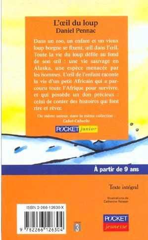 Produktbild L'oeil du loup (Französisch, Daniel Pennac, Catherine Reisser, 1994)