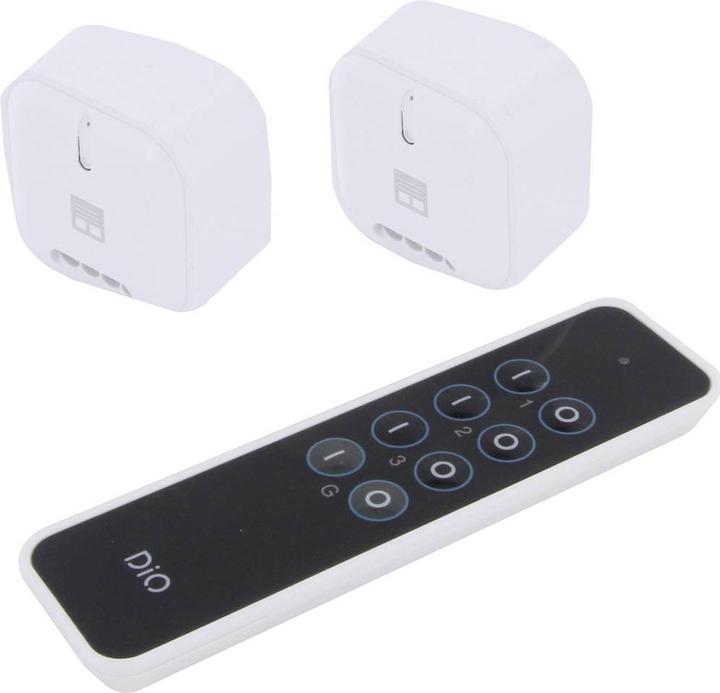 Actual product image DiO 2 roller shutter modules + remote control 54852 54852 (Heating actuator)