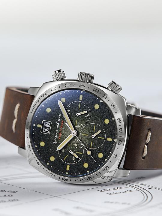Produktbild Spinnaker SP-5068-02 Hull Chronograph 42mm 10ATM (Chronograph, 42 mm)