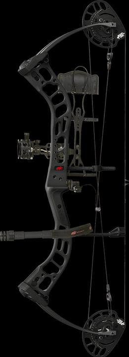 Produktbild PSE Archery Brute ATK AF Pro Set RH 60-70 lbs 23.5-31" Black