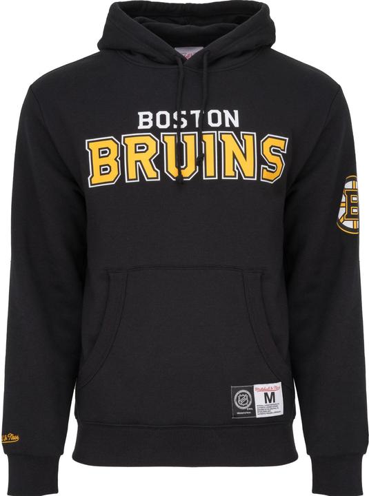 Mitchell & Ness Fleece Hoody - GAME TIME Boston Bruins - S (S)