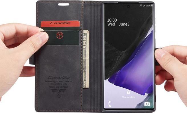 Immagine prodotto Caseme Custodia in pelle Flip Wallet Cover (Samsung Galaxy Note 20)