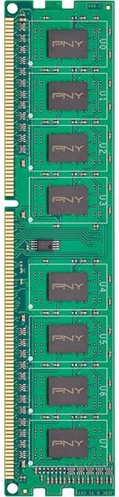 Image du produit PNY 8 Go de DDR3-RAM PC1600 (DIM8GBN12800/3-SB) 1x8GB (1 x 8GB, 1600 MHz, RAM DDR3, DIMM)
