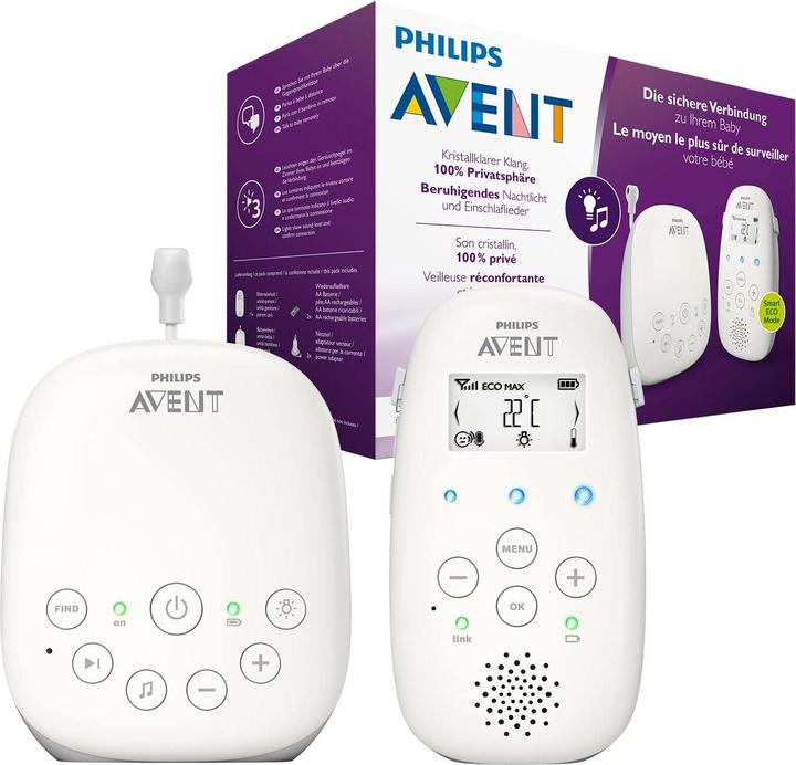 Productafbeelding Philips Avent Audio Advanced (Babyfoon Audio, 330 m)