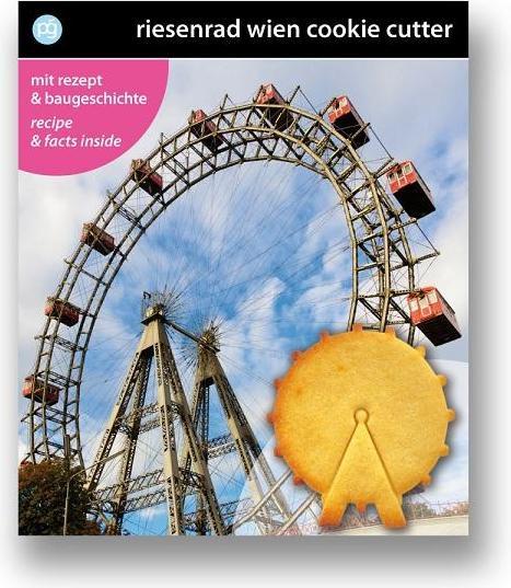 Produktbild Phil Goods Guetzliform Riesenrad Wien rot