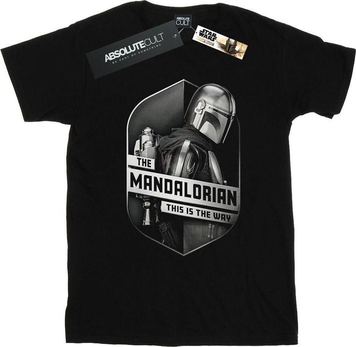 Produktbild Star Wars The Mandalorian This Way Mando Shield TShirt (3XL)