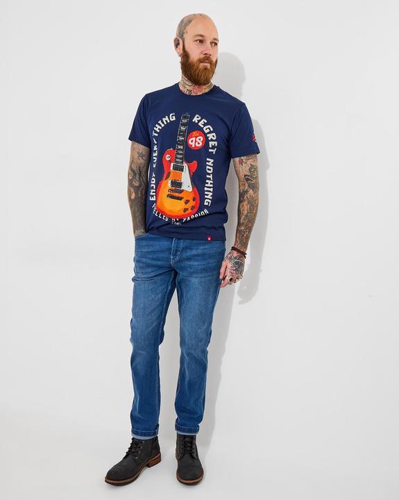 Actual product image Joe Browns Bold Electric Guitar Graphic Short Sleeve T-Shirt (S)
