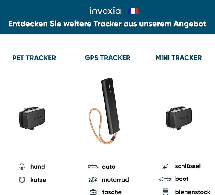 Image du produit Invoxia GPS Tracker Bike (Apple, Android)