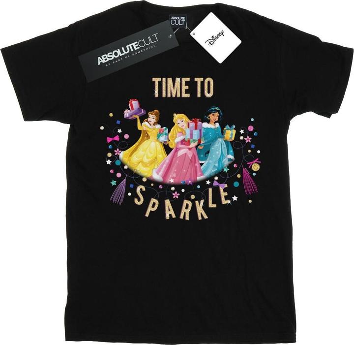 Immagine prodotto Disney Princess Time To Sparkle Maglietta Ampia Donna (XXL)