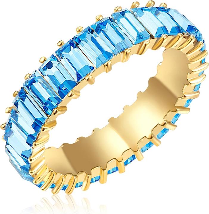 Produktbild Yokoamii Damen Metall Glaskristall gelbgold - 30066 (54)