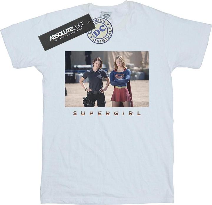 Immagine prodotto Supergirl TV Series Sisters Photograph Maglietta Ampia Donna (L)