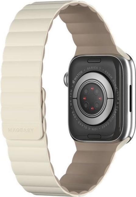 Actual product image MagEasy Silicione Magnetic Band for Apple Watch 38/40/41mm (41 mm, 38 mm, 40 mm, Silicone)