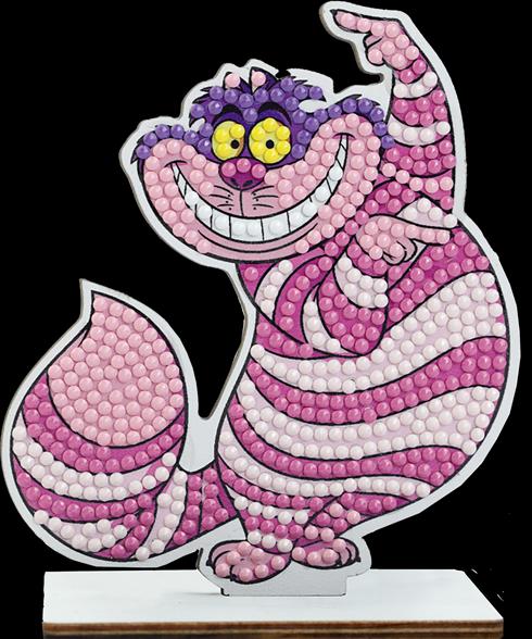 Image du produit Craft Buddy Cheshire Cat, Crystal Art Buddy ca. 11x8cm