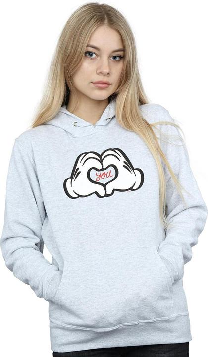 Produktbild Disney Mickey Mouse Loves You Kapuzenpullover (S)