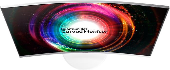 Actual product image Samsung C27h711 (2560 x 1440 pixels, 27")