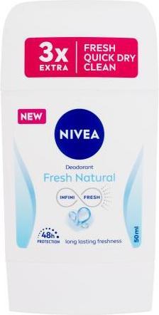 Actual product image NIVEA Solid deodorant Fresh Natura l 50 ml (Stick, 50 ml)