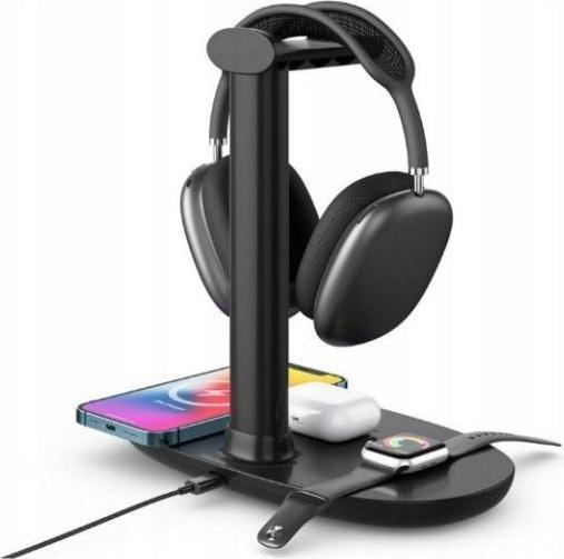 Actual product image iLike 4in1 15W Wireless Magsafe Qi Charger Stand (15 W)