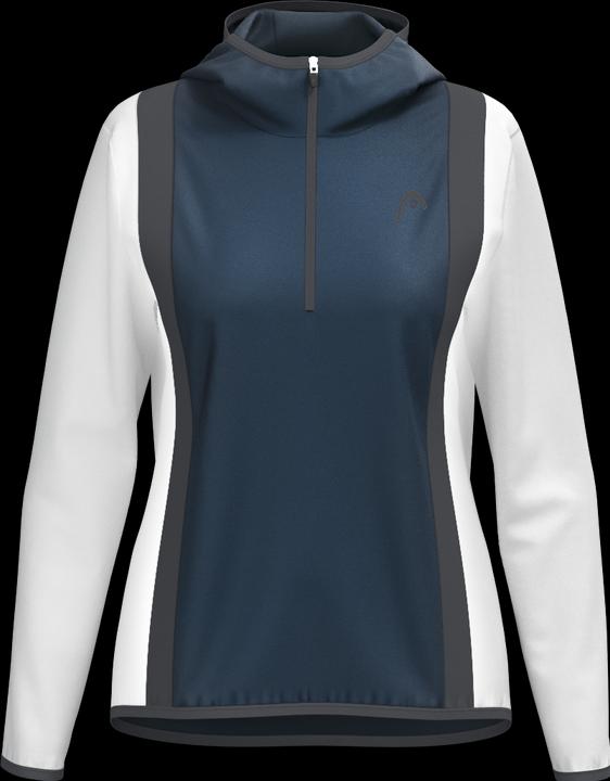 Head Club 25 Tech Hoodie Damen Navy/Weiss
