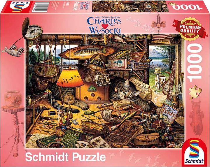 Actual product image Schmidt Spiele Max in the Adirondacks Mountains (1000 pieces)