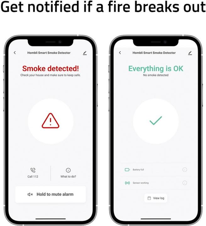 Image du produit Hombli Détecteur de fumée intelligent