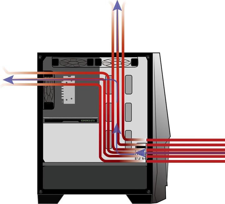 Produktbild Xilence Gehäuse Xilent Blast ARGB (XG141) (ATX, Mini-ITX, mATX)