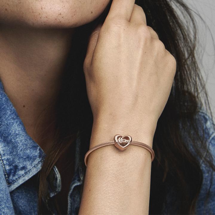 Image du produit Pandora Charm coeur Thank You Mum (Alliage métallique)