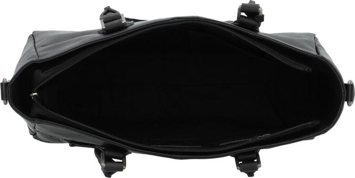 Immagine prodotto Greenburry Borsa in pelle nera pura 33 cm