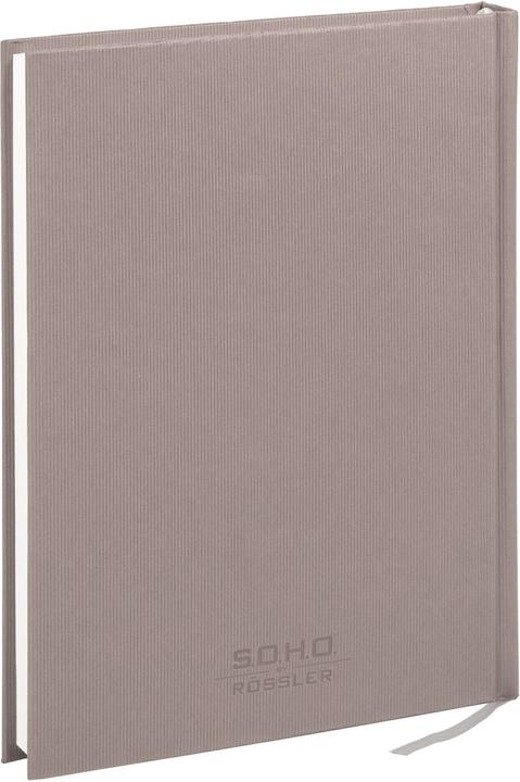 Produktbild Rössler Notizbuch Soho taupe (A5, Speziallineatur)