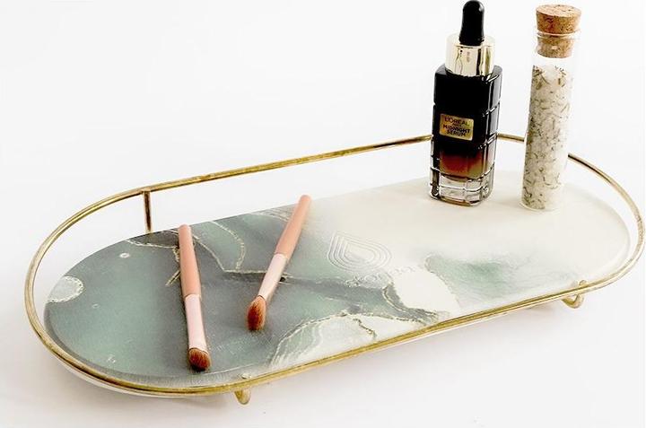 Produktbild Stonea Makea Gold Makeup Tray Neptune