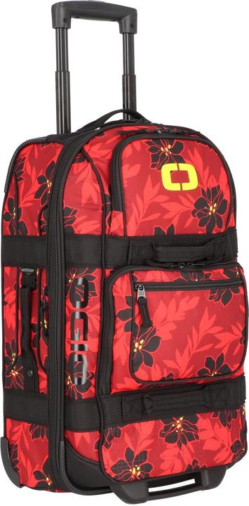 Actual product image Ogio TRAVEL BAG LAYOVER RED FLOWER P/N: 5923090OG (46 l, Hand luggage (up to 50 litres))