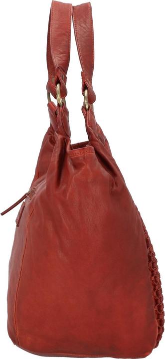 Actual product image Greenland Nature Femi & Nine leather shoulder bag 38 cm