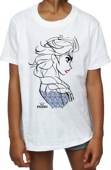 Immagine prodotto Disney Frozen Elsa Sketch Maglietta Ragazze (116)