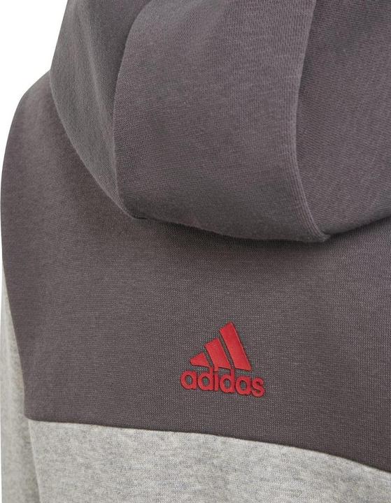 Actual product image adidas Childrens/Kids Colour Block Hooded Tracksuit (170, 176)