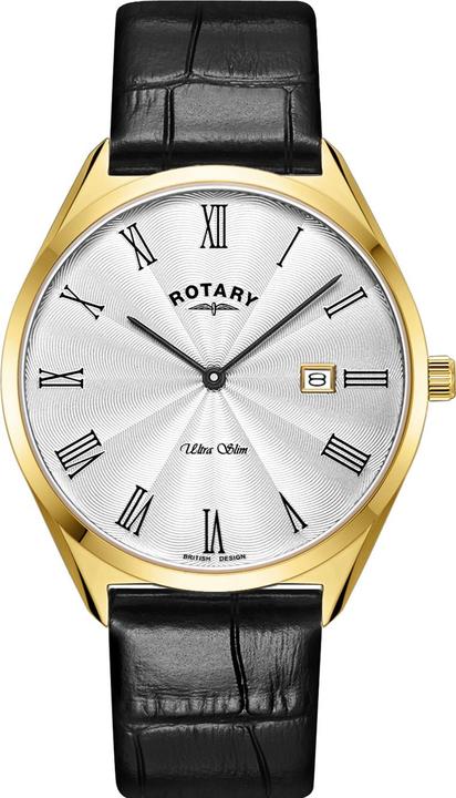 Actual product image Rotary GS08013/01 Ultra Slim Men's Watch 38mm 5ATM (Analogue wristwatch, 38 mm)