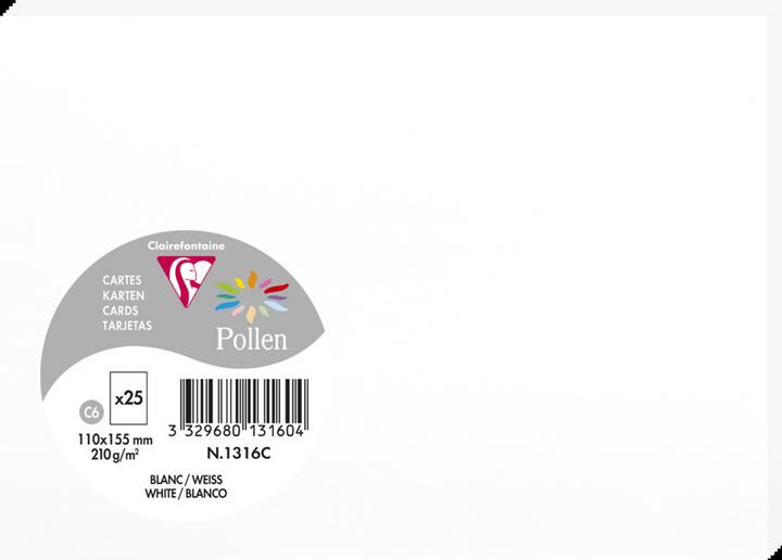 Produktbild Pollen Karten (210 g/m², 25 x, 110 x 155 mm)