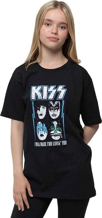 Immagine prodotto KISS Maglietta in cotone per bambini/ragazzi Made For Lovin' You (116)