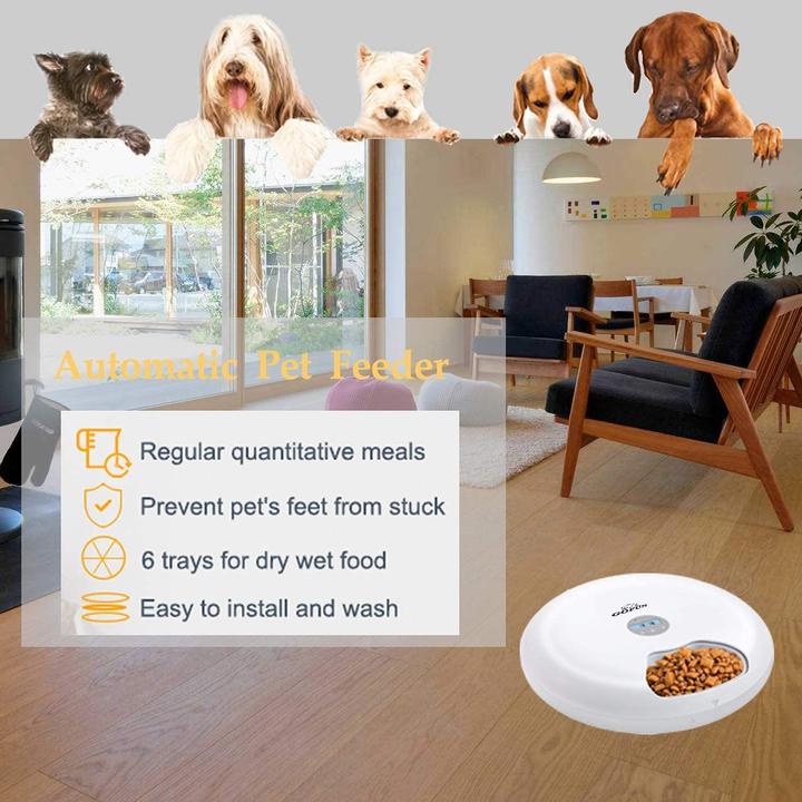 Image du produit Edha Distributeur automatique de nourriture pour chats