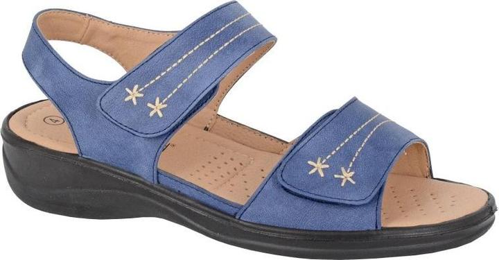 Boulevard Sandalen Floral Kunstleder