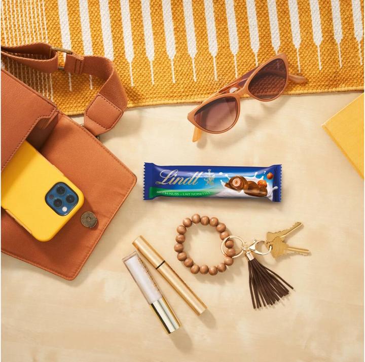 Image du produit Lindt Barre lait-noisette 4 x 35 g (150 g)
