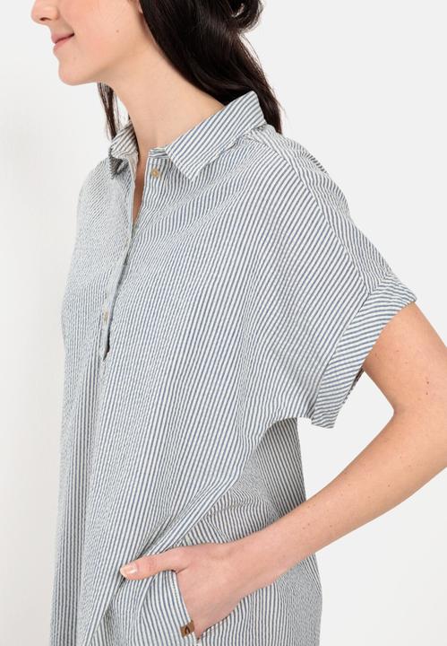 Actual product image Camel Active Striped slip dress made from lightweight cotton (L)
